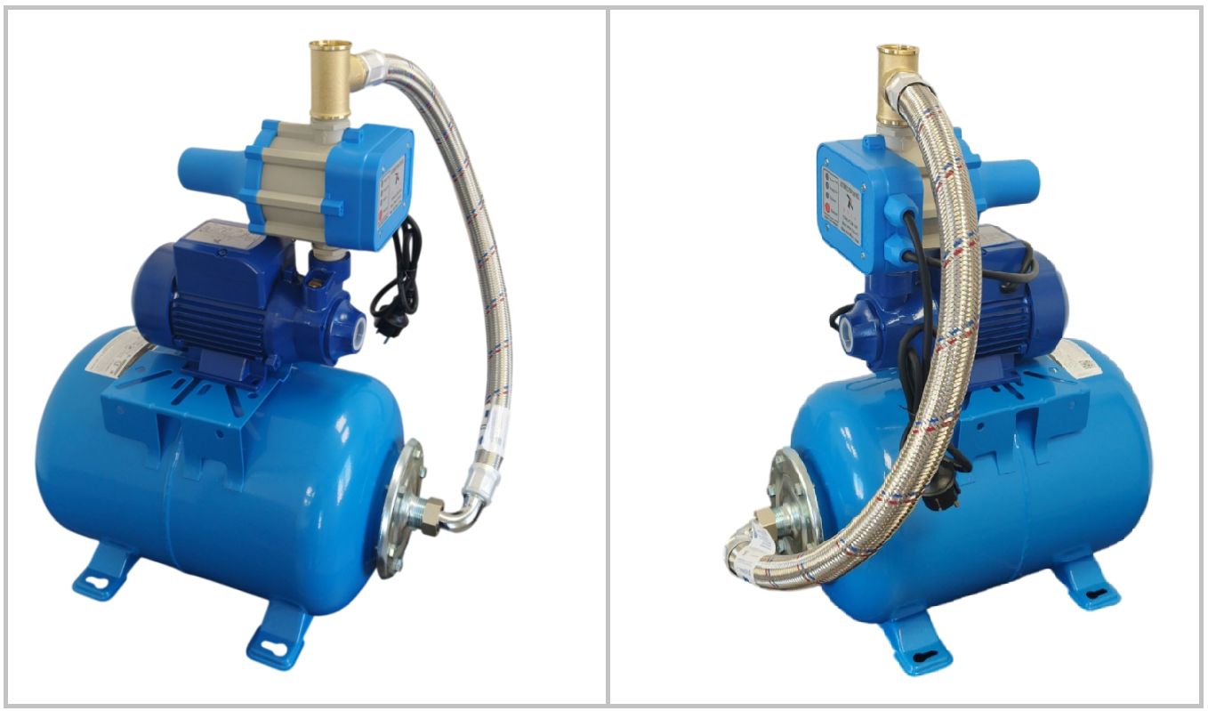 Plus PM5 Plus – ηλεκτρονικό πιεστικό 0,5 HP με Flow 100 & Δοχείο 60 L Plus PM5 Plus – ηλεκτρονικό πιεστικό 0,5 HP με Flow 100 & Δοχείο 60 L
